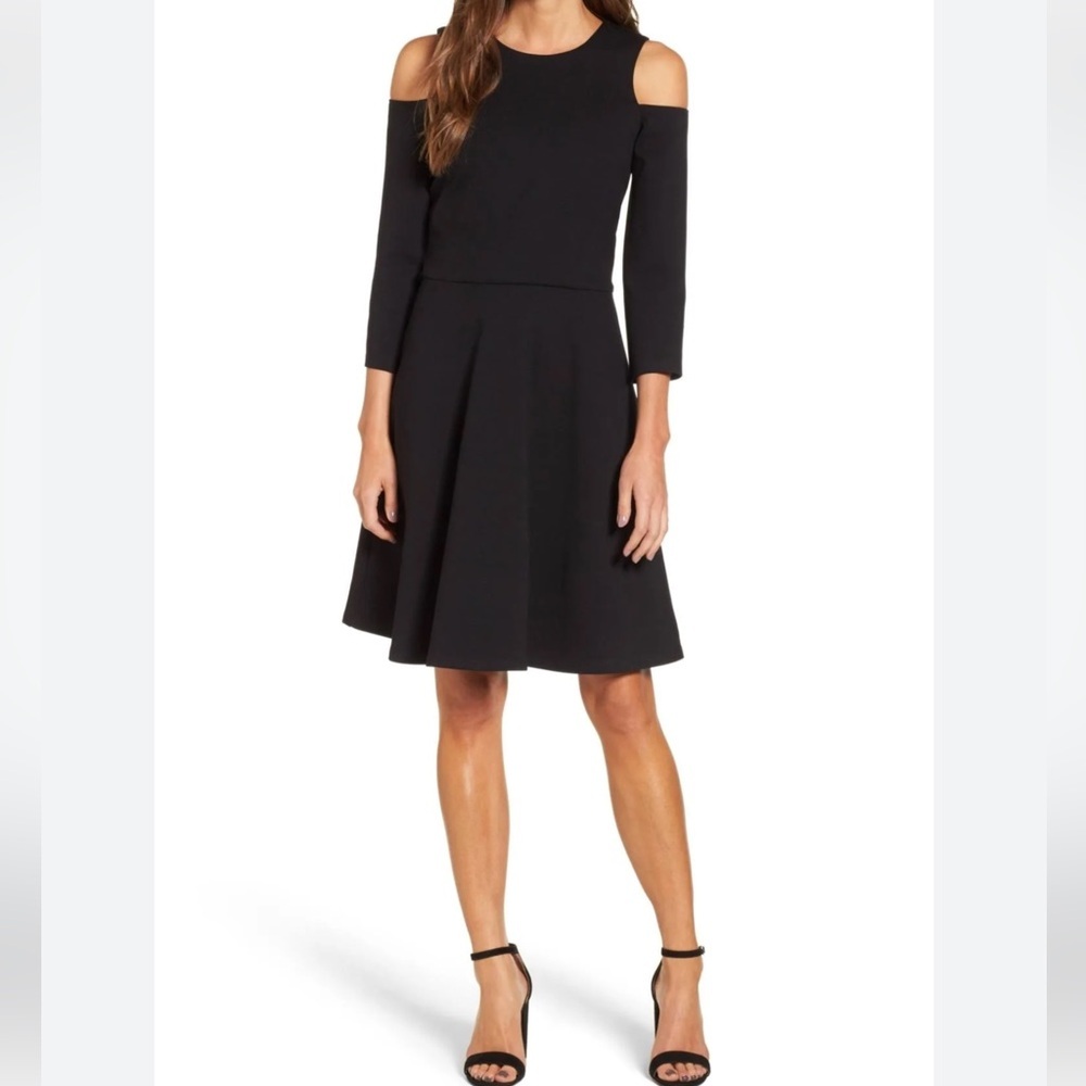 Eliza J Black Dress